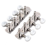 Maxbell Guitar Mandolin Tuning Pegs Keys Round Heads Machine Heads Double Hole