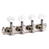Maxbell Guitar Mandolin Tuning Pegs Keys Round Heads Machine Heads Double Hole