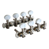 Maxbell Guitar Mandolin Tuning Pegs Keys Round Heads Machine Heads Double Hole
