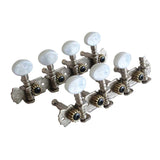 Maxbell Guitar Mandolin Tuning Pegs Keys Round Heads Machine Heads Double Hole