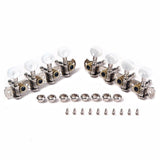 Maxbell Guitar Mandolin Tuning Pegs Keys Round Heads Machine Heads Double Hole