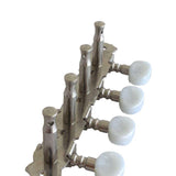 Maxbell Guitar Mandolin Tuning Pegs Keys Round Heads Machine Heads Double Hole
