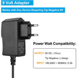 Maxbell 9V 850mA Guitar Effects Pedal Adapter Power Supply Cord Accessories
