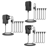 Maxbell 850mA Power Adapter for Electric Guitar Effects Pedal Tip-Negative 5 Way