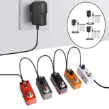 Maxbell 850mA Power Adapter for Electric Guitar Effects Pedal Tip-Negative 5 Way