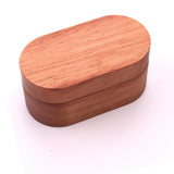 Maxbell Wooden Guitar Pick Plectrum Storage Box Holder Case with 3 Picks
