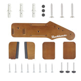 Maxbell Guitar Wall Hanger Rack for Acoustic Electric Guitar Wall Mounted