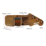 Maxbell Guitar Wall Hanger Rack for Acoustic Electric Guitar Wall Mounted