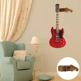 Maxbell Guitar Wall Hanger Rack for Acoustic Electric Guitar Wall Mounted