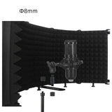 Maxbell Studio Microphone Isolation Shield Mic Sound Absorbing Foam for Vocals 5 Panels