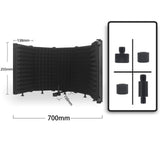 Maxbell Studio Microphone Isolation Shield Mic Sound Absorbing Foam for Vocals 5 Panels