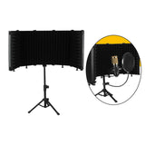 Maxbell Studio Microphone Isolation Shield Mic Sound Absorbing Foam for Vocals 5 Panels