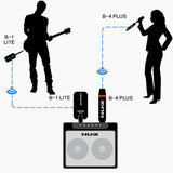Maxbell Audio Microphone Wireless System Rechargeable B4 Plus Rechargeable 2.4GHZ