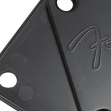 Maxbell Electric Guitar Neck Plate Back Plate With 4 Mounting Screws Black