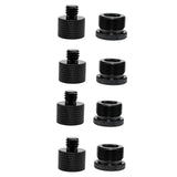 Maxbell 8Pcs Mic Stand Adapter Universal Screw Adapter Thread for Microphone Stand