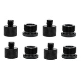 Maxbell 8Pcs Mic Stand Adapter Universal Screw Adapter Thread for Microphone Stand