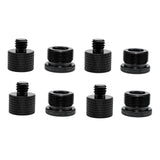 Maxbell 8Pcs Mic Stand Adapter Universal Screw Adapter Thread for Microphone Stand