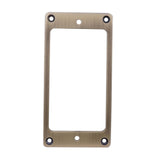 Maxbell 2x Guitar Pickup Ring Bridge Neck Pickups Cover Frame for DIY Accessory Bronze