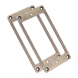Maxbell 2x Guitar Pickup Ring Bridge Neck Pickups Cover Frame for DIY Accessory Bronze