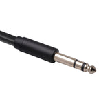 Maxbell Audio Metal 3.5mm Stereo Jack to 2 RCA Phone Cable 6.35mm to 2RCA Cable 5M