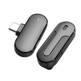 Maxbell Wireless Lapel Mic Lavalier Microphone Type C with Charging Box Professional Single Mic