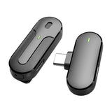 Maxbell Wireless Lapel Mic Lavalier Microphone Type C with Charging Box Professional Single Mic