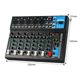 Maxbell Audio Mixer Premium Input Output MP3 Professional for Show Recording US