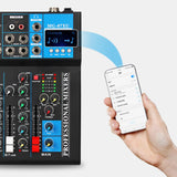 Maxbell Audio Mixer Premium Input Output MP3 Professional for Show Recording US