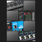 Maxbell Audio Mixer Platform Bluetooth Digital MP3 Portable for Show Broadcast EU