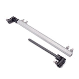 Maxbell Double Pedal Connector Arm DIY Replacement Retractable for Drum Kit Accs