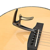 Maxbell Guitar Capo Acoustic Clip Quick Change Clamp Key for Electric Guitar Ukulele Bronze