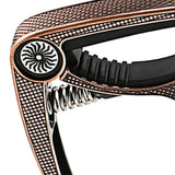 Maxbell Guitar Capo Acoustic Clip Quick Change Clamp Key for Electric Guitar Ukulele Copper