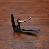 Maxbell Guitar Capo Acoustic Clip Quick Change Clamp Key for Electric Guitar Ukulele Copper