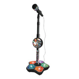 Maxbell Musical Instrument Wired Microphone Pretend Toy for Story Machine Birthday Black