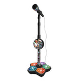 Maxbell Musical Instrument Wired Microphone Pretend Toy for Story Machine Birthday Black
