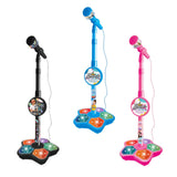 Maxbell Musical Instrument Wired Microphone Pretend Toy for Story Machine Birthday Black