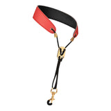 Maxbell Saxophone Neck Strap Padded Comfortable for Soprano Saxophone Bass Clarinet Red