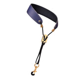 Maxbell Saxophone Neck Strap Padded Comfortable for Soprano Saxophone Bass Clarinet Blue