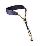 Maxbell Saxophone Neck Strap Padded Comfortable for Soprano Saxophone Bass Clarinet Blue