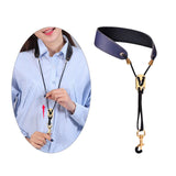 Maxbell Saxophone Neck Strap Padded Comfortable for Soprano Saxophone Bass Clarinet Blue