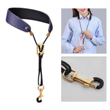 Maxbell Saxophone Neck Strap Padded Comfortable for Soprano Saxophone Bass Clarinet Blue