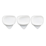 Maxbell 3Pcs Guitar Picks Thumb Finger Picks 0.6/0.96/1.2mm for Bass Acoustic Guitar White