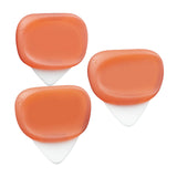 Maxbell 3Pcs Guitar Picks Thumb Finger Picks 0.6/0.96/1.2mm for Bass Acoustic Guitar Red