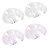 Maxbell 4x Piano Caster Cups High Quality Protection Solid Upright Premium ABS White