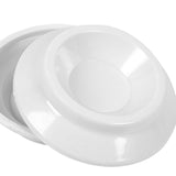 Maxbell 4x Piano Caster Cups High Quality Protection Solid Upright Premium ABS White