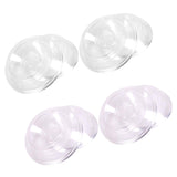Maxbell 4x Piano Caster Cups High Quality Protection Solid Upright Premium ABS White