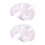 Maxbell 4x Piano Caster Cups High Quality Protection Solid Upright Premium ABS Clear