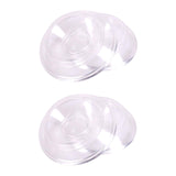 Maxbell 4x Piano Caster Cups High Quality Protection Solid Upright Premium ABS Clear