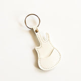 Maxbell PU Leather Guitar Pick Holder Keychain Guitar Accessories Guitar Picks Case