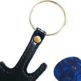 Maxbell PU Leather Guitar Pick Holder Keychain Guitar Accessories Guitar Picks Case